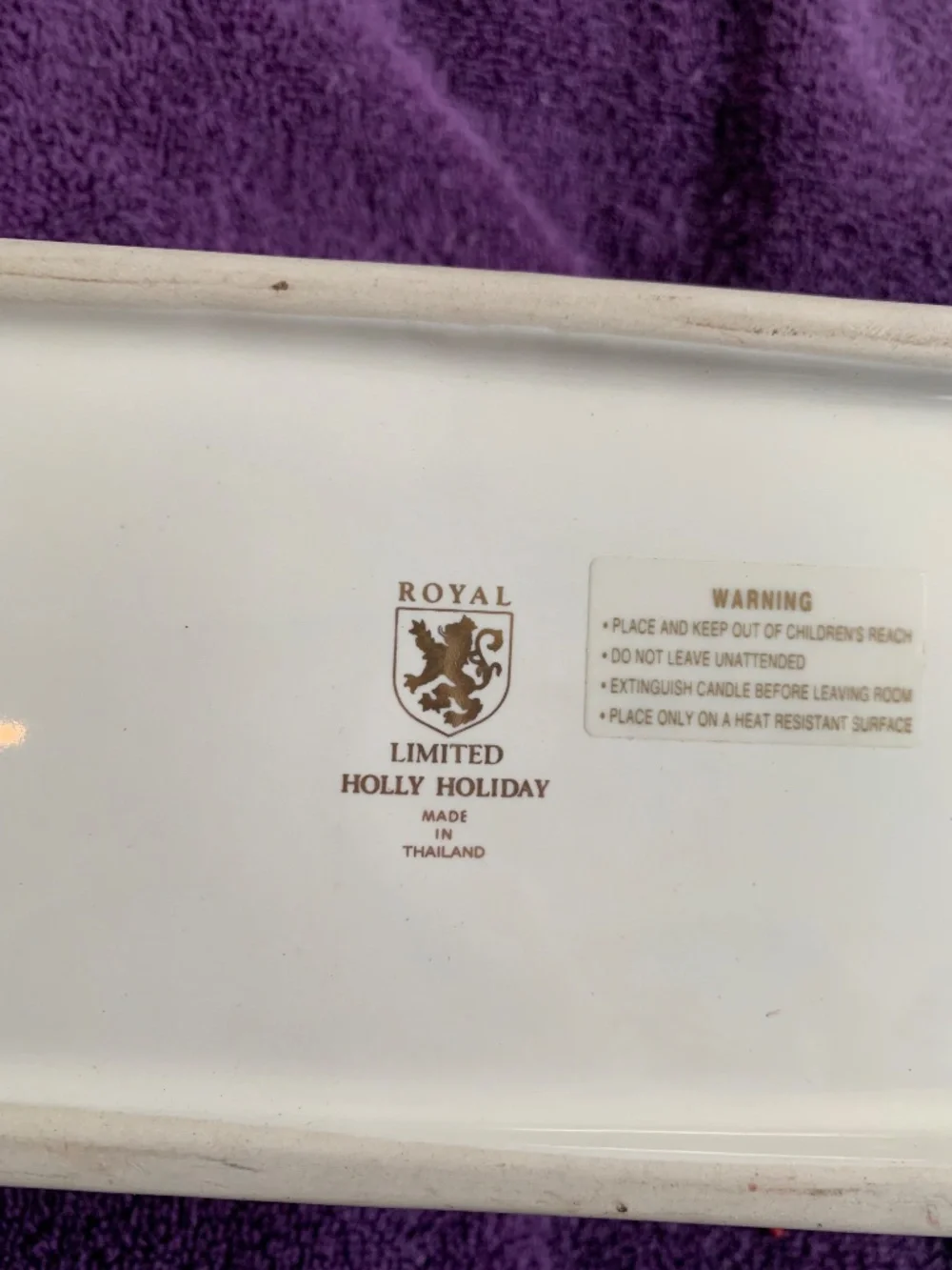 Royal limited holly